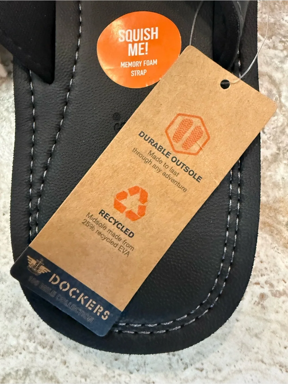 Dockers black Flip Flops